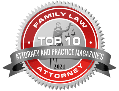 2021 Family Law Top 10 Attorney and Practice Mag