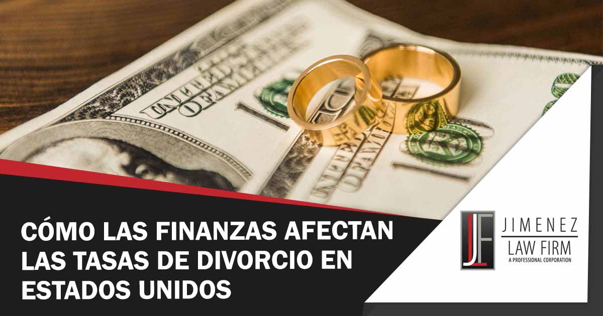 Cómo las finanzas afectan las tasas de divorcio en Estados Unidos