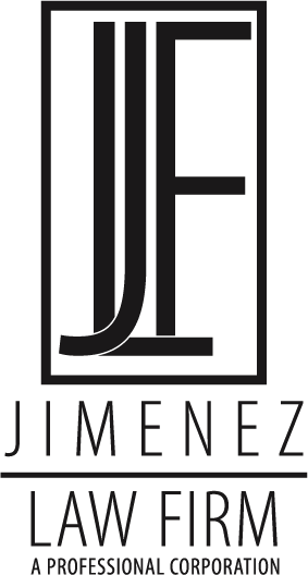 Jimenez Law Firm - A Professional Corporation - logo in black