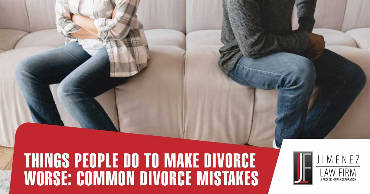 Things People Do to Make Divorce Worse: Common Divorce Mistakes