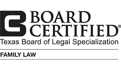 Board Certified Texas Board of Legal Specilization - Family Law
